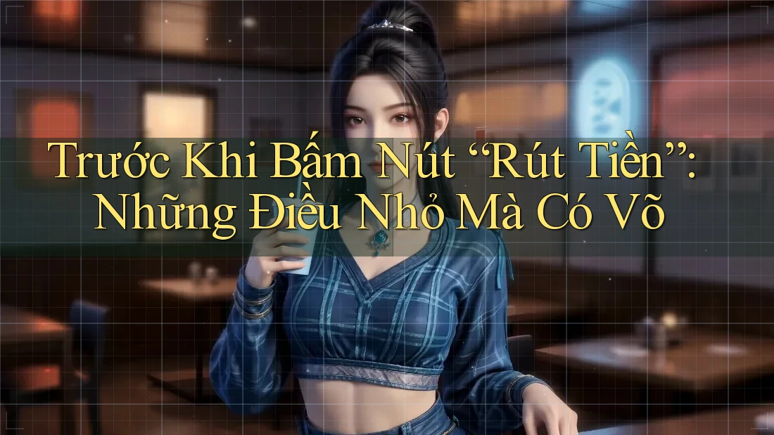 Trước Khi Bấm Nút “Rút Tiền”: Những Điều Nhỏ Mà Có Võ