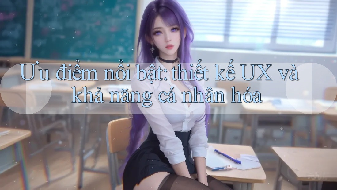 Ưu điểm nổi bật: thiết kế UX và khả năng cá nhân hóa Ưu điểm nổi bật: thiết kế UX và khả năng cá nhân hóa