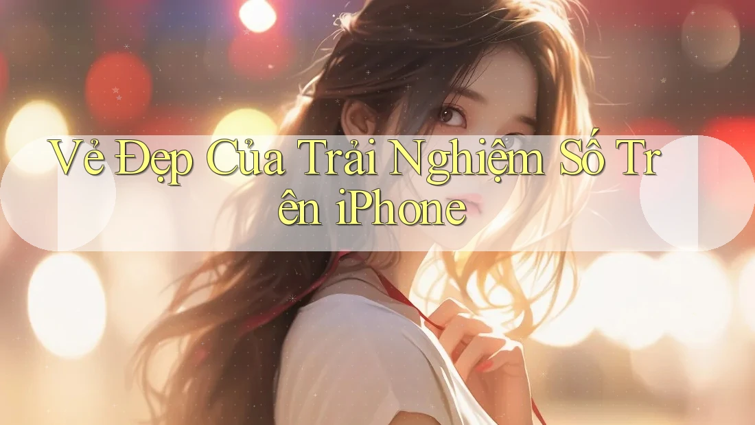 Vẻ Đẹp Của Trải Nghiệm Số Trên iPhone Vẻ Đẹp Của Trải Nghiệm Số Trên iPhone