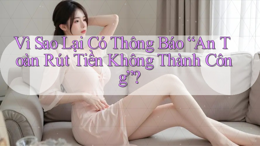 Vì Sao Lại Có Thông Báo “An Toàn Rút Tiền Không Thành Công”? Vì Sao Lại Có Thông Báo “An Toàn Rút Tiền Không Thành Công”?